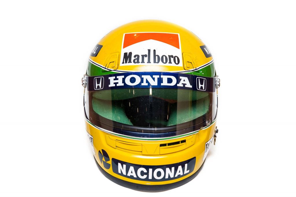 CASQUE AYRTON SENNA Voitures du Prince de la Principauté de Monaco